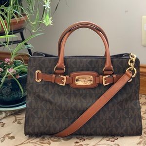 Michael Kors Hamilton Monogram Canvas Tote